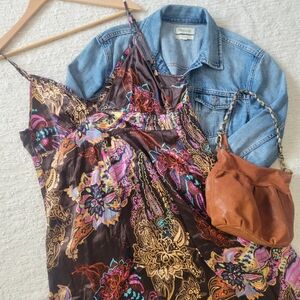 Nordstrom Hinge Paisley Maxi